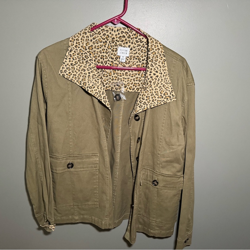 Army green jacket
